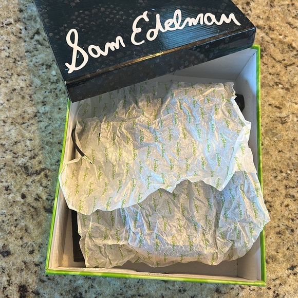 Sam Edelman Black Strappy Heels - Picture 11 of 11